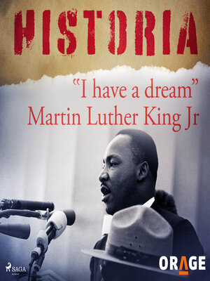 cover image of "I have a dream" Martin Luther King Jr